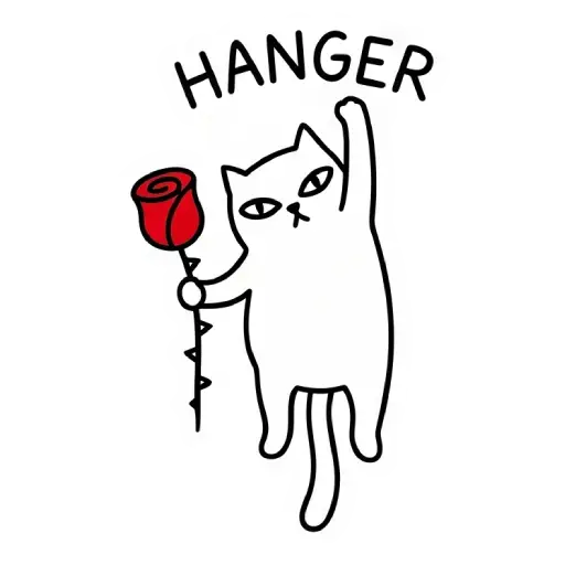 funny, cat, love, romantic, love you, WhatsApp, sticker, valentine (51)